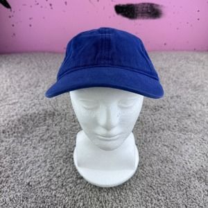 Lacoste Hat Cap Small Adjustable Claspback Blue Gator Logo Patch GUC Golf
